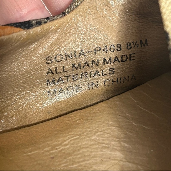 Donald Pliner Sonia Snake Print Slip On Sneakers - Picture 14 of 15